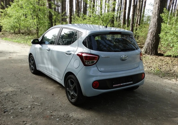 Hyundai i10 cena 38900 przebieg: 81163, rok produkcji 2018 z Zduny małe 79